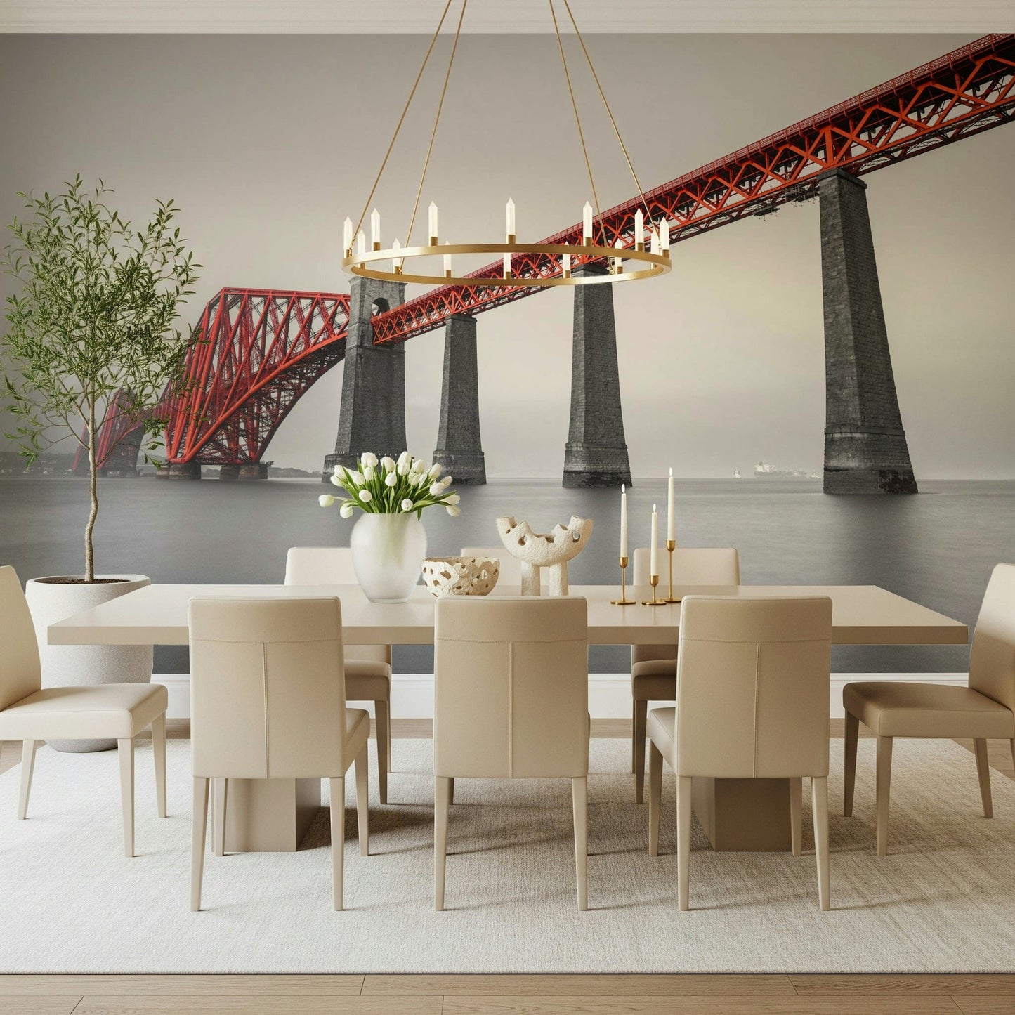 Forth Bridge Span Wall Mural
