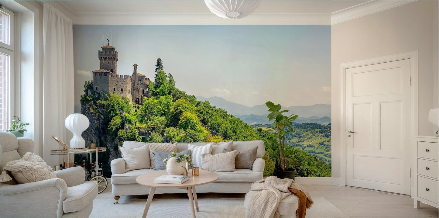 Landscape wall mural showcasing a brilliant European view GD5061