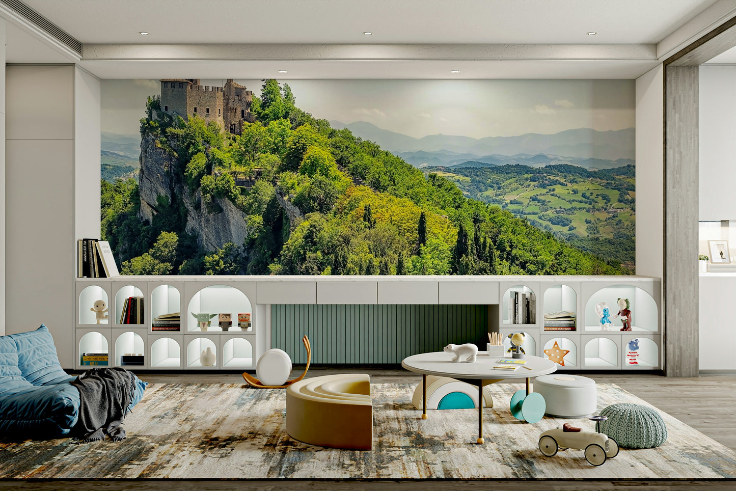 Fortress Vista Wallpaper Wall Mural