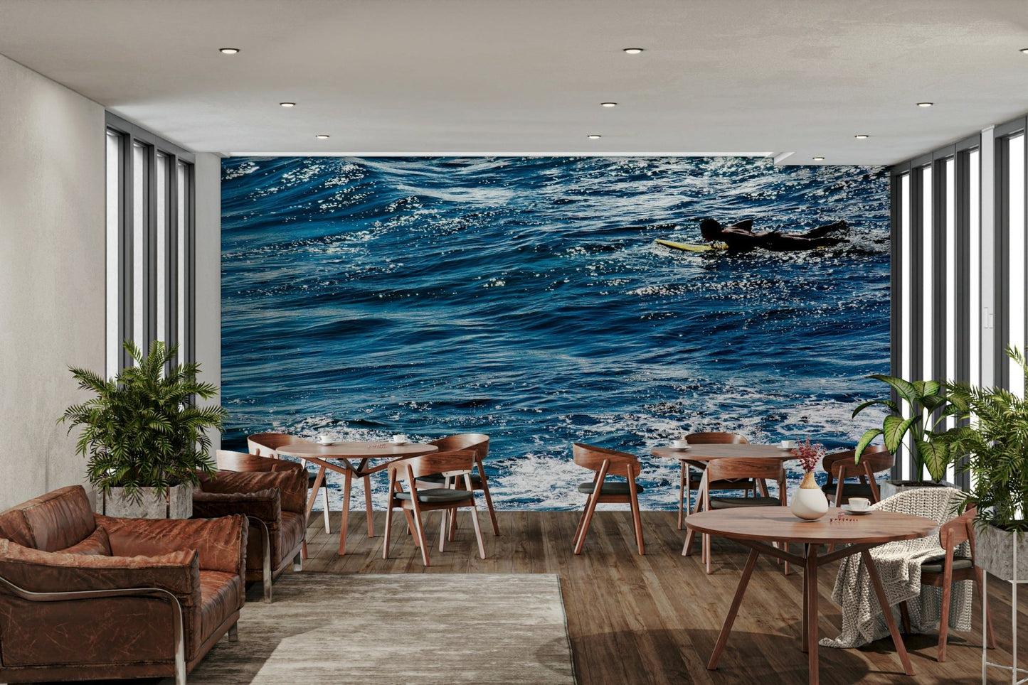 Forward Wall Mural
