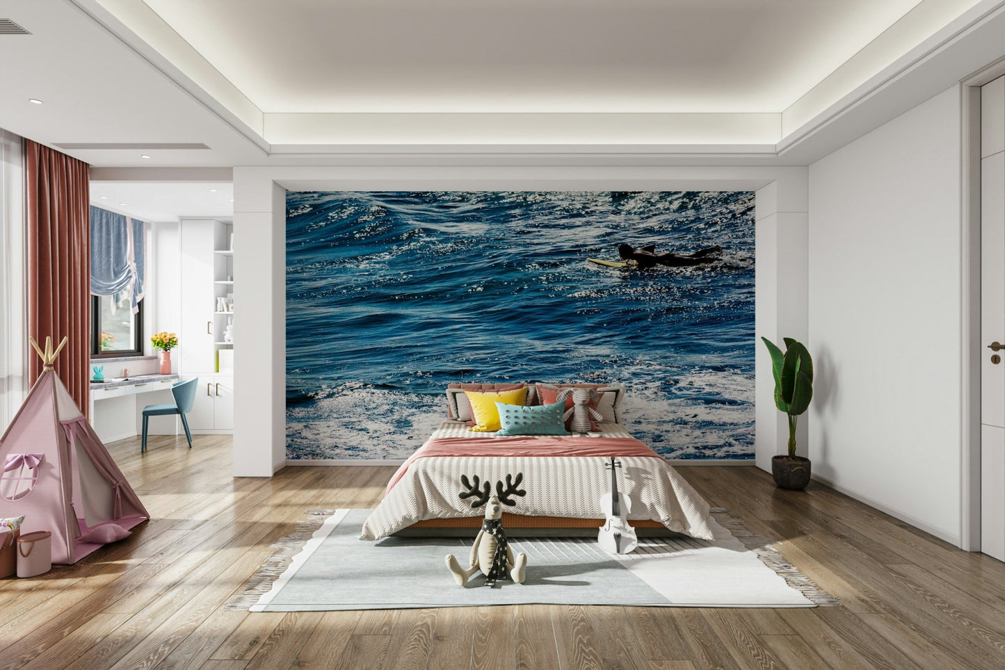 Forward Wall Mural