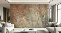Dried floral texture view in Fountain Grass wallpaper for walls design., GD6718