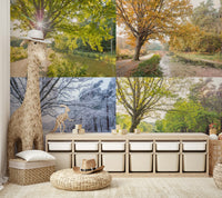 The feeling is one of fresh elegance.

