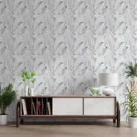 Light grey abstract shards on this Greyscale Mosaic wallpaperGD9514