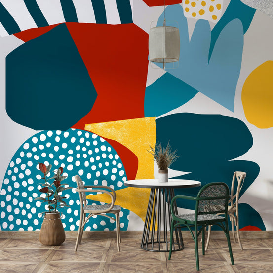 Free Mind mural wallpaper full abstract view, GD2470