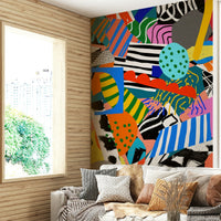 A classic abstract design wallpaper for walls., GD5152