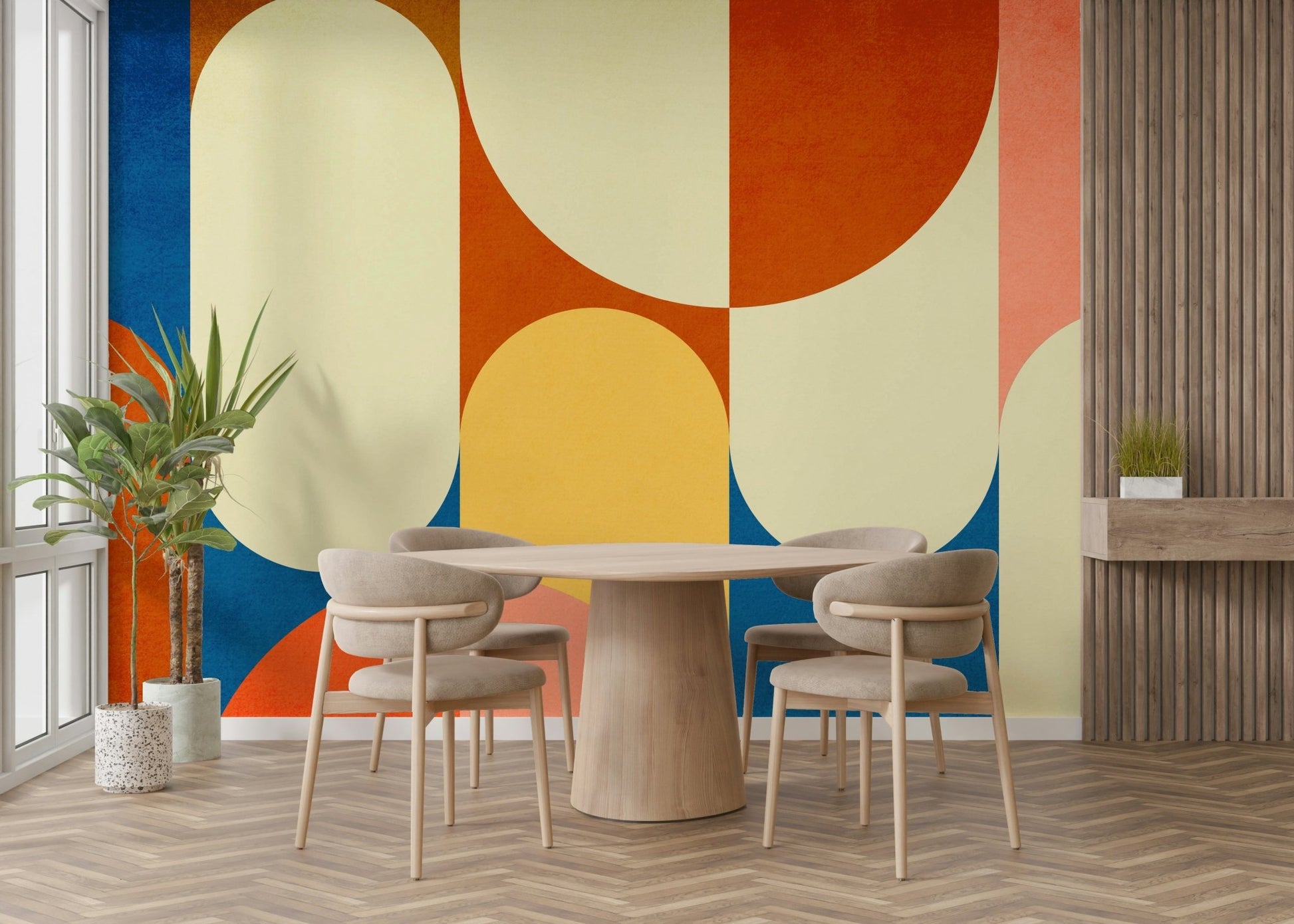 Sophisticated wallpaper for minimalist rooms
