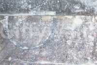 Cool light slate pattern in a sophisticated, minimalist living space mural., GD6184