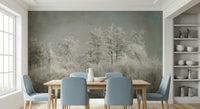An artistic minimalist form mural for home decor., GD5627