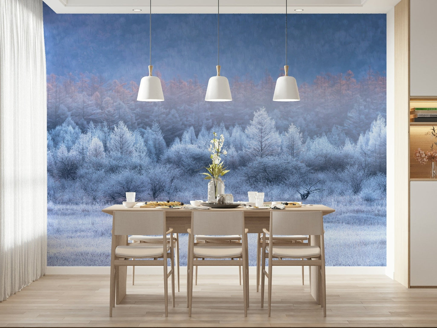 A classic natural theme wallpaper for walls.