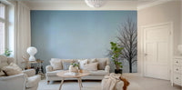 A contemplative snowy design wallpaper mural for a feature wall.

