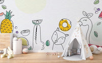 Fruity Kids Wallpaper Mural - Giffywalls Kids-15