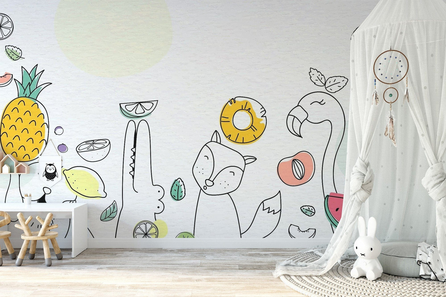 Fruity Kids Wallpaper Mural - Giffywalls Kids-15