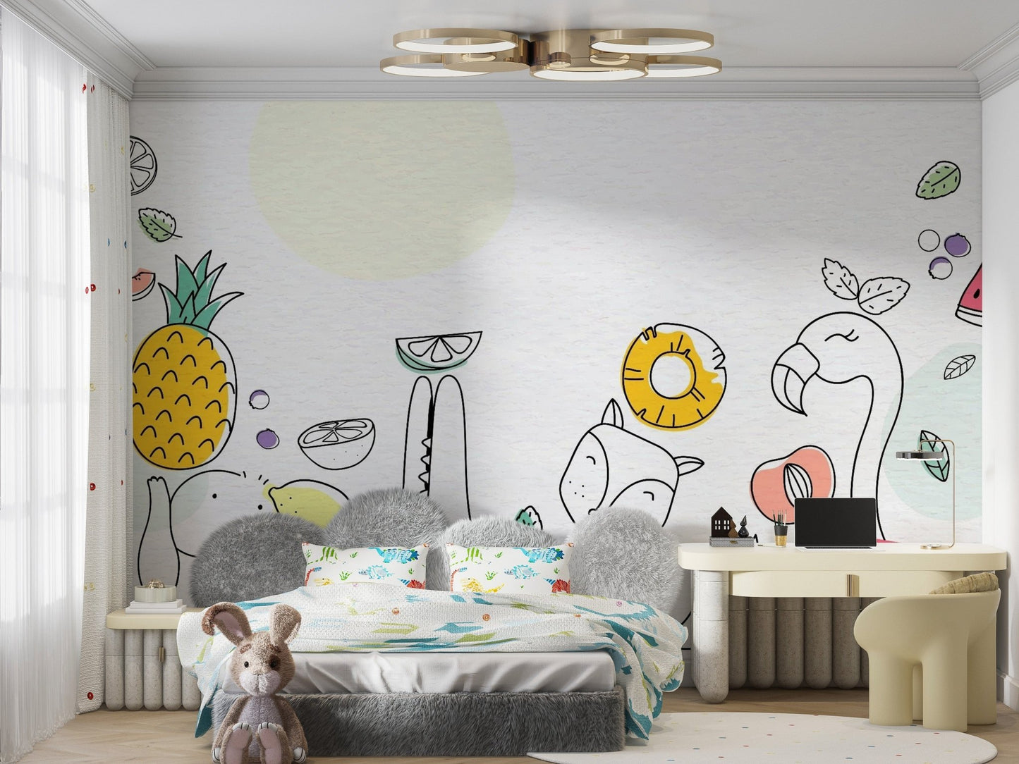 Cheerful children’s wallpaper for playful spaces Kids-15
