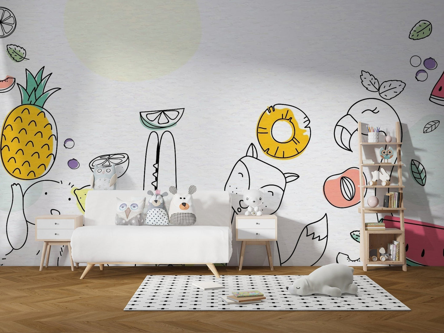 Fruity Kids Wallpaper Mural - Giffywalls Kids-15