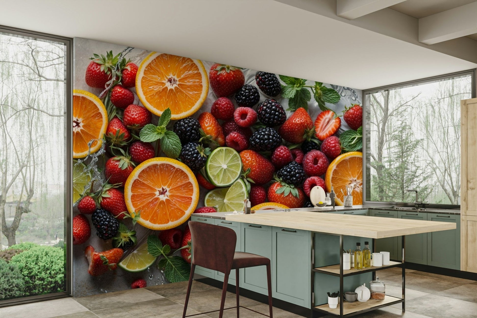 The image has a photorealistic or artistic style.

