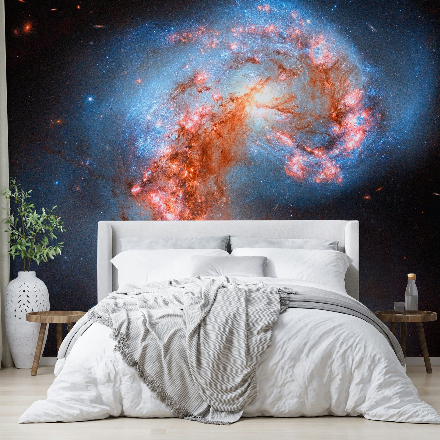 The feeling is one of fresh elegance.

