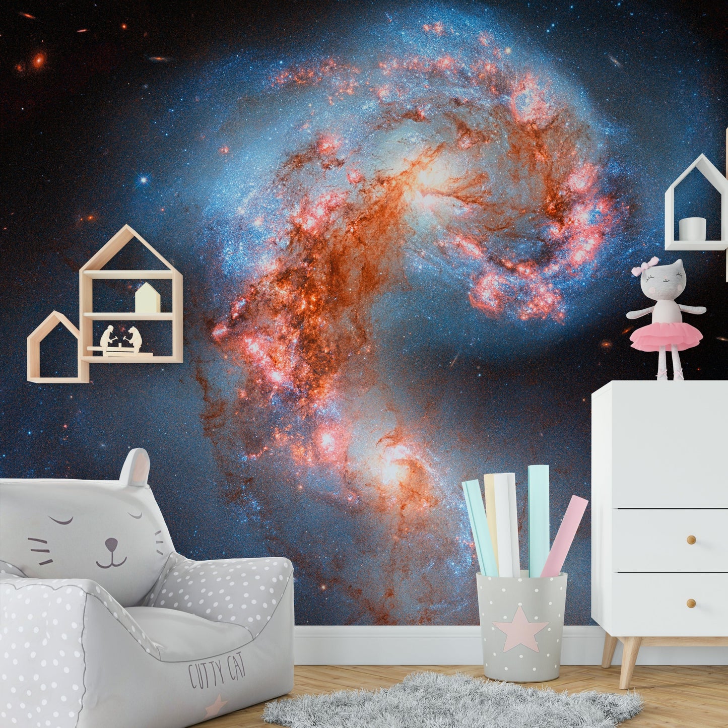 The design gives a feeling of quiet, natural beauty.

