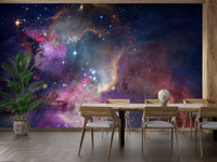 Galactic Nebula Space Wall Mural - Giffywalls, B353
