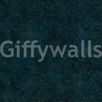 Dense speckling adds depth to the Galactic Star Field Petrol Wallpaper