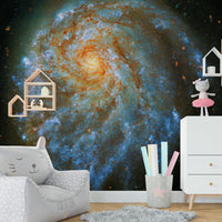The colors are soft, muted tones of blue, purple, and black. GD3575

