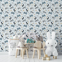 Gaming setup pattern for walls GD482

