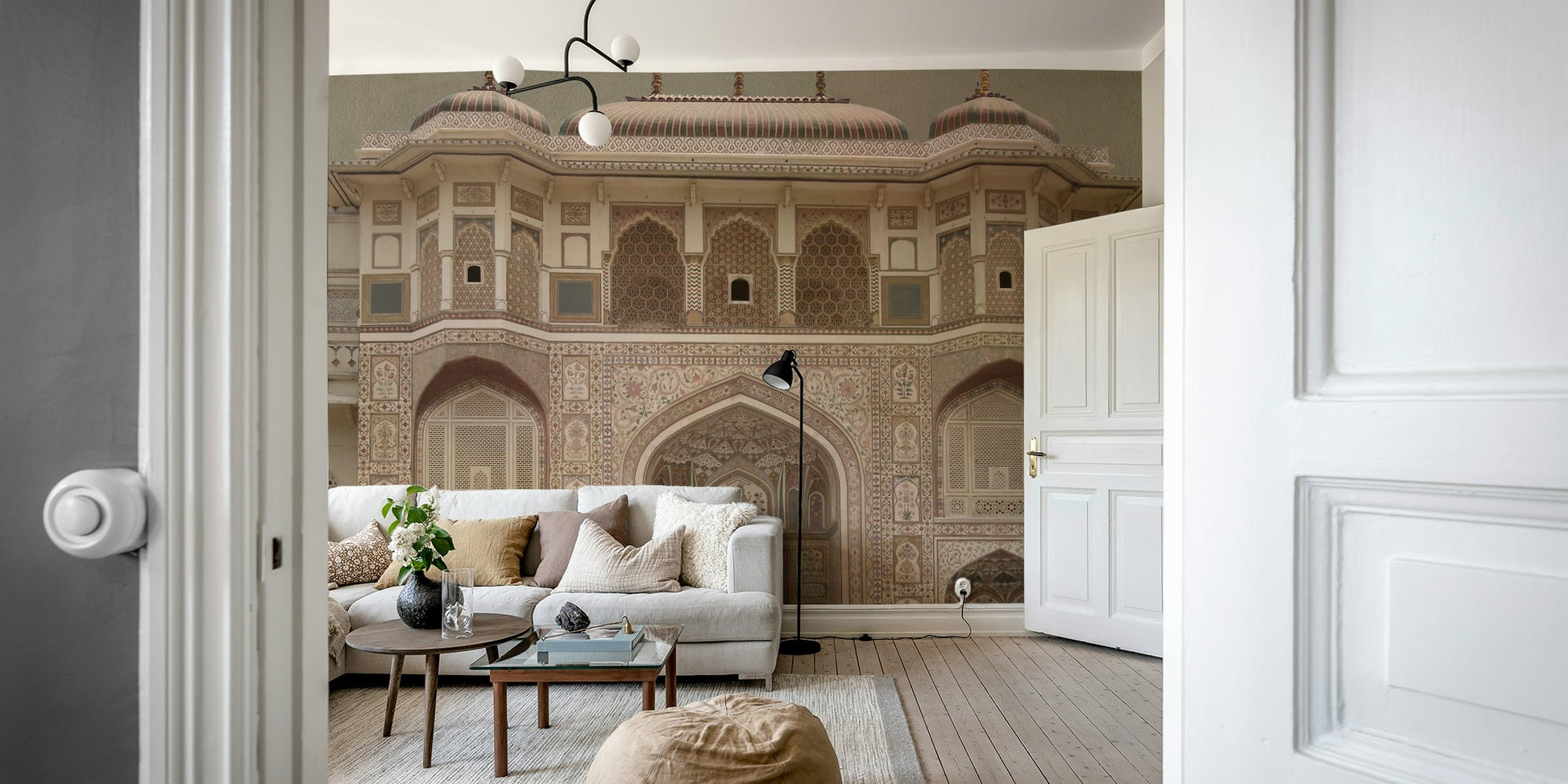 The image feels peaceful and restful.

