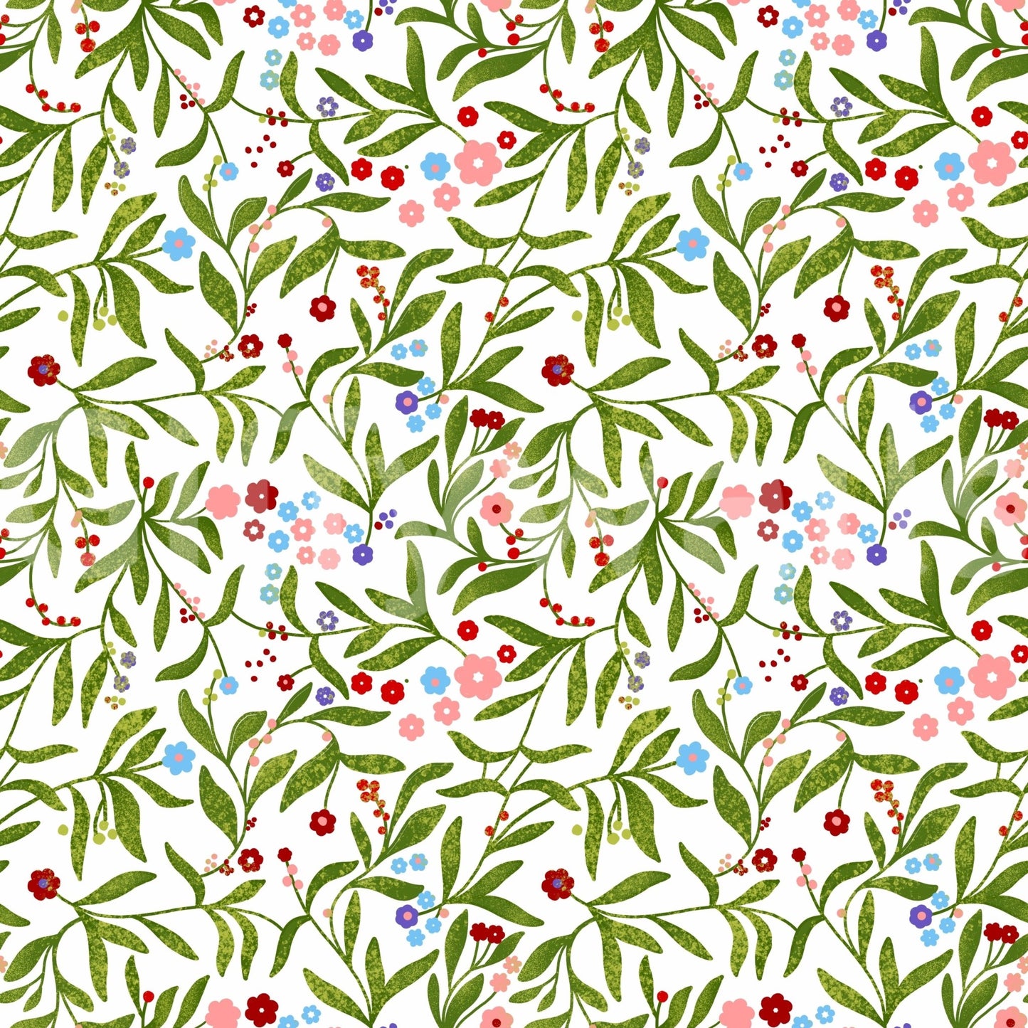 A high-quality botanical wall mural for walls., GD4681