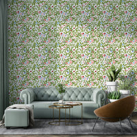 A calming festive design wallpaper mural that defines a space., GD4681