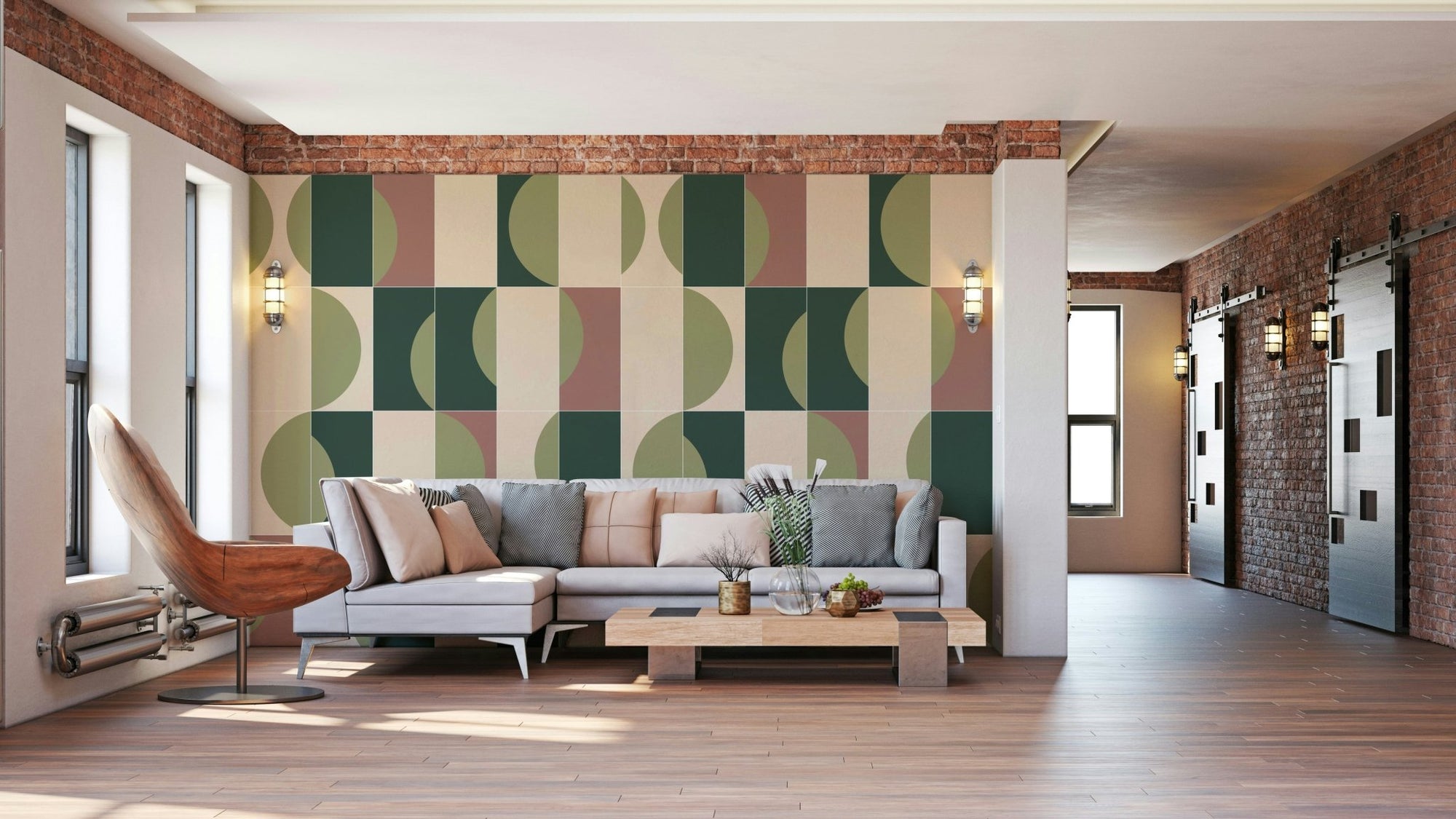Garden Tiles 01 Wall Mural, GD2437