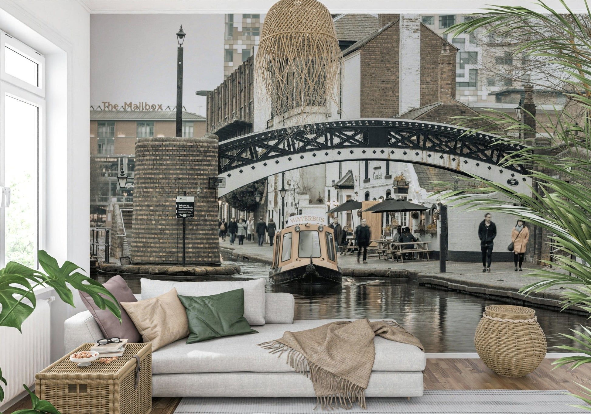Gas Street Basin View Wall Mural