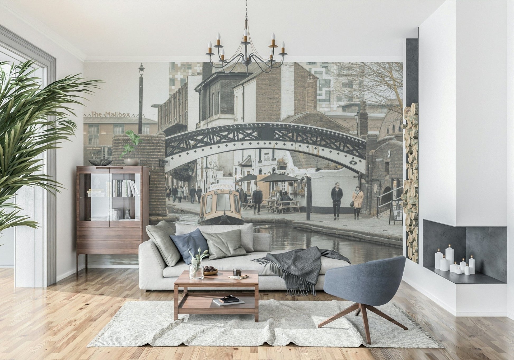 Gas Street Basin View Wall Mural