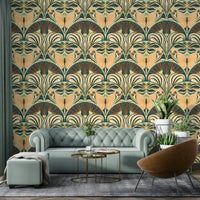 Durable glamorous wall mural
