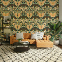 Classic and modern wall mural
