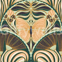 Stylish Art Deco wallpaper
