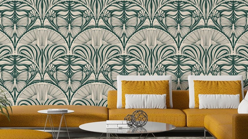 Gatsby Fan Glamour Wallpaper
