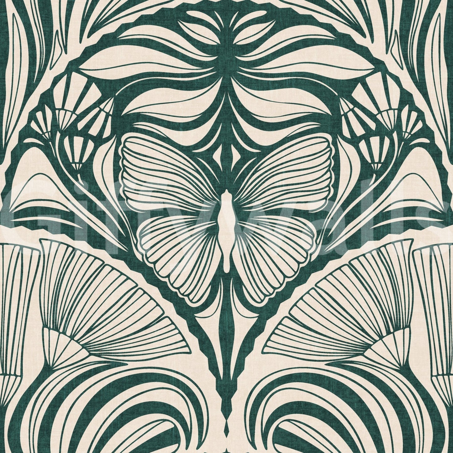 Sophisticated butterfly design
