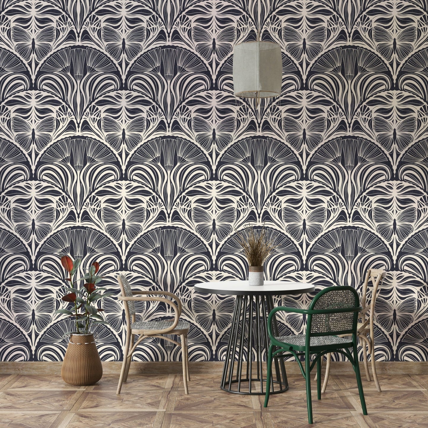 Gatsby Fan Glamour Wallpaper GD745

