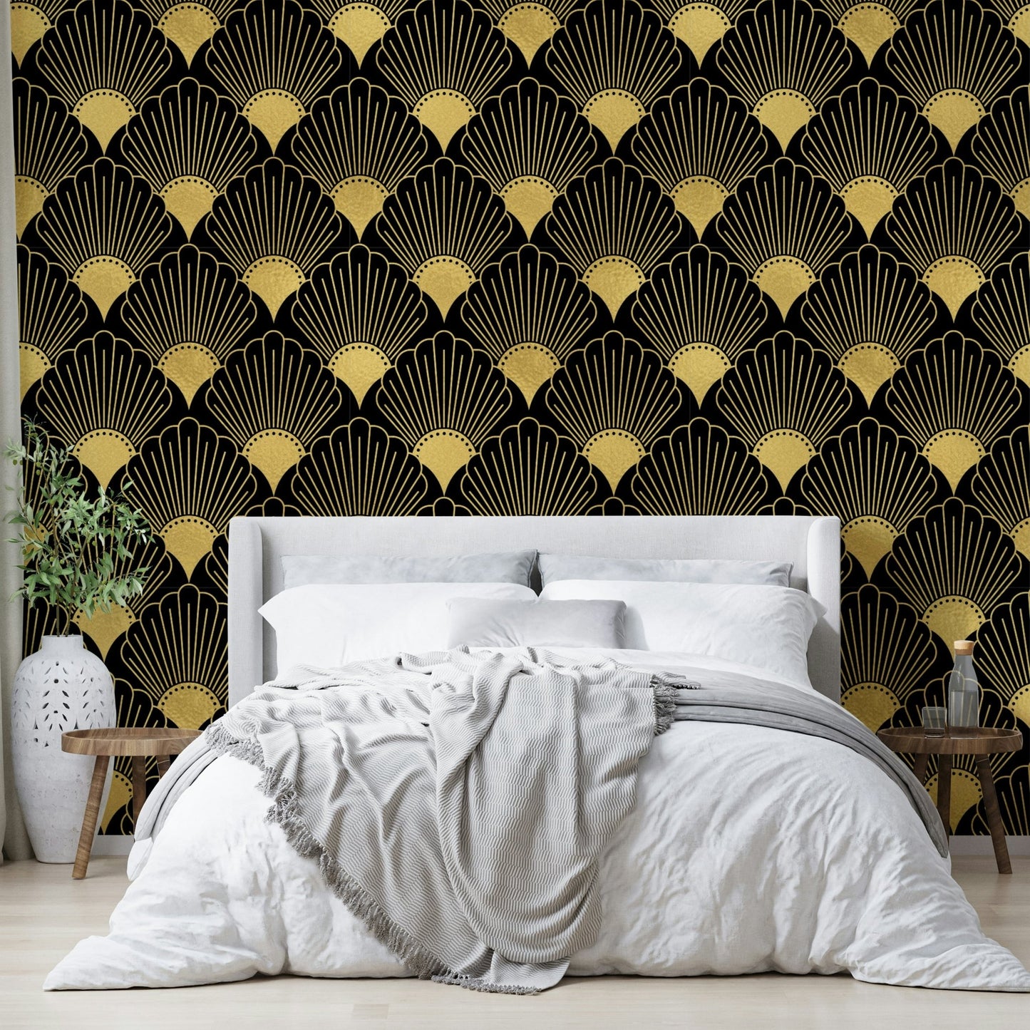 vintage 1920s style wallpaper


