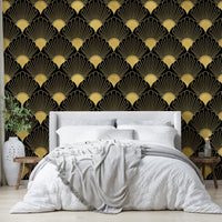 vintage 1920s style wallpaper

