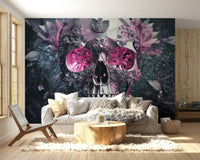 Edgy mural wallpaper for creative interiors