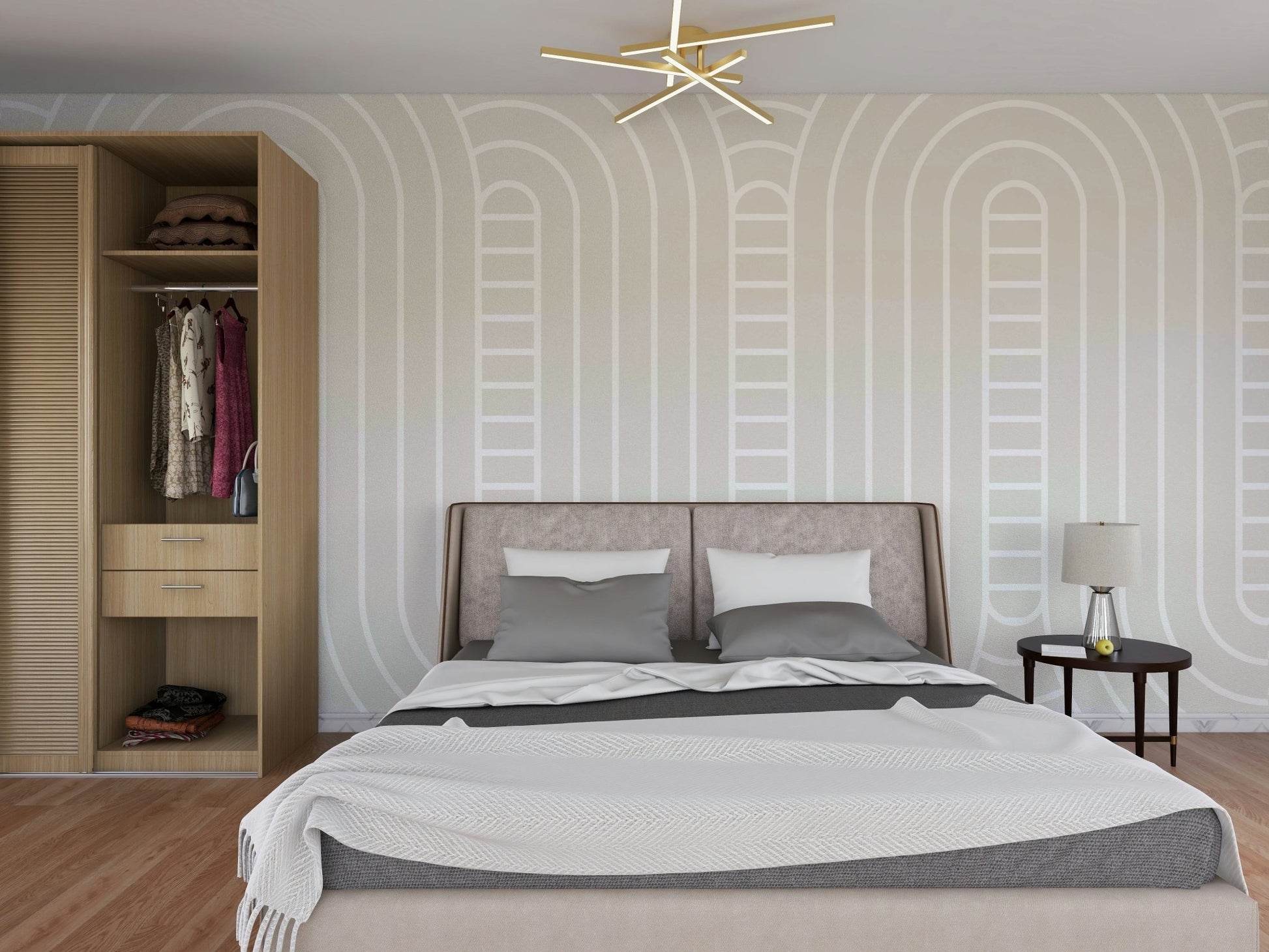 The image feels peaceful and restful.

