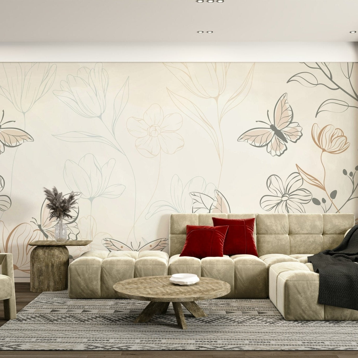 The birds are a dark color, creating a nice contrast with the sky. 
GD4156

