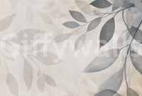 Minimal leaf wallpaper for peaceful spaces


