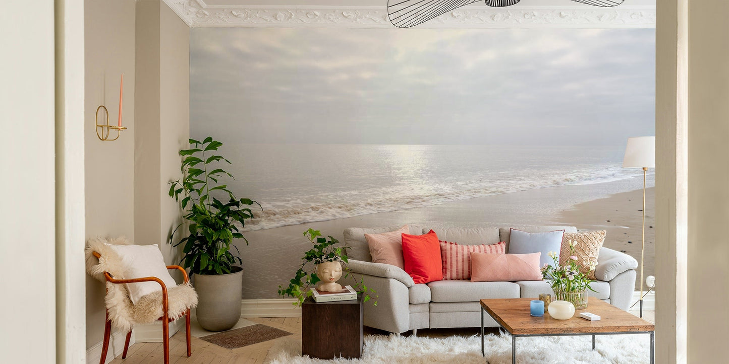 Gentle Waves Reflection Wall Mural