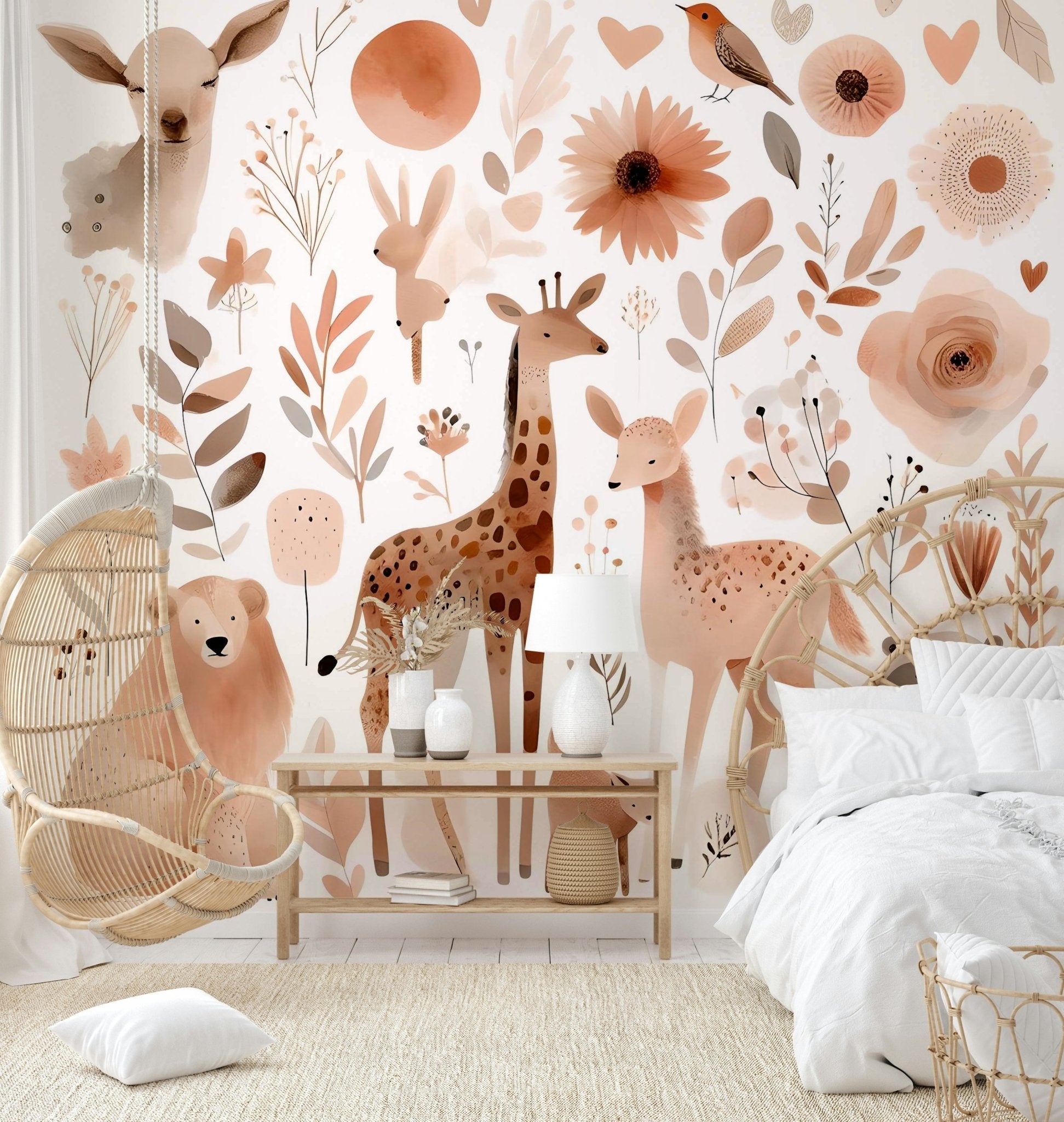 Soothing Gentle Wild Haven Wall Mural for home walls., GD1779
