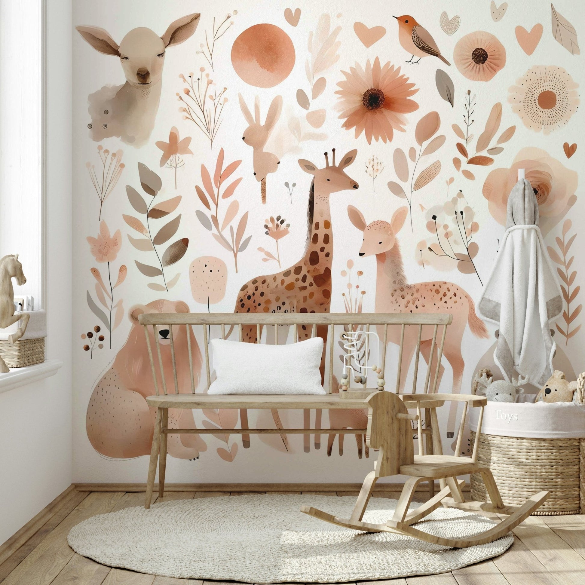Relaxing nature-inspired Gentle Wild Haven Wall Mural., GD1779