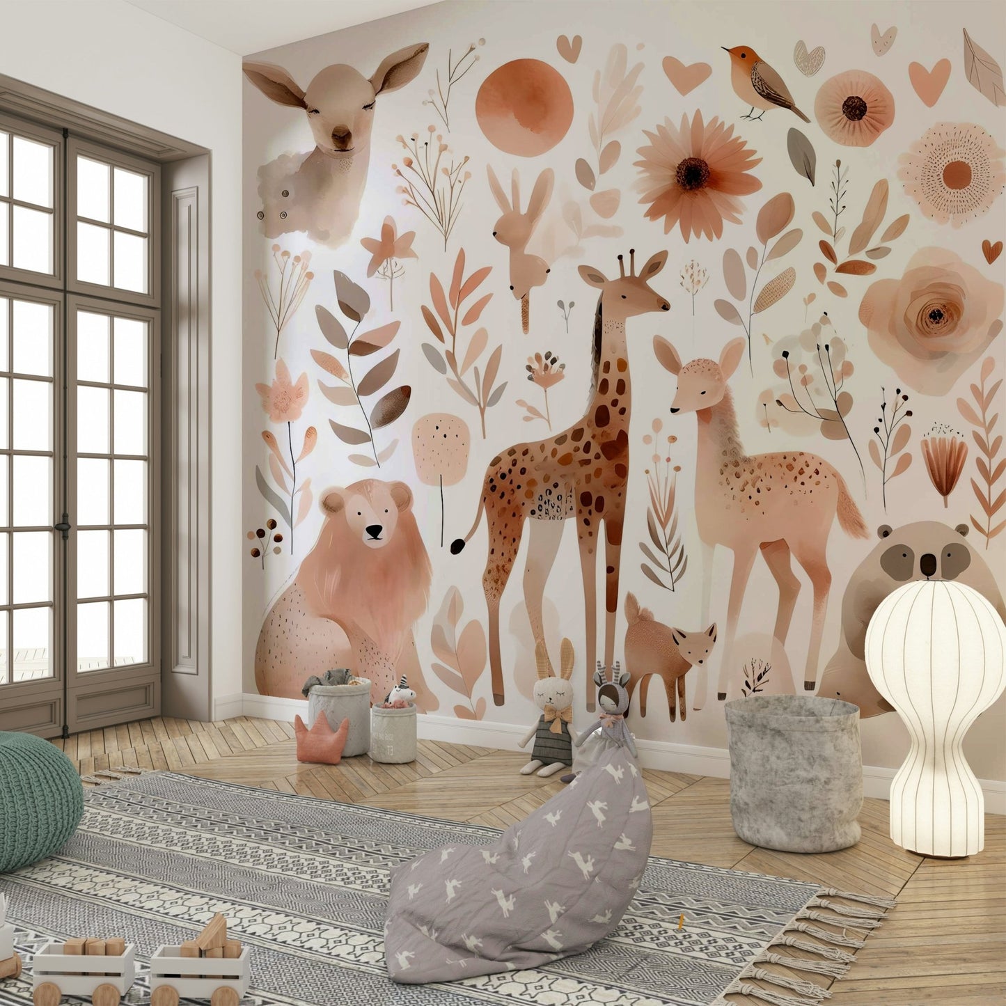 Tranquil and calming Gentle Wild Haven Wall Mural for rooms., GD1779