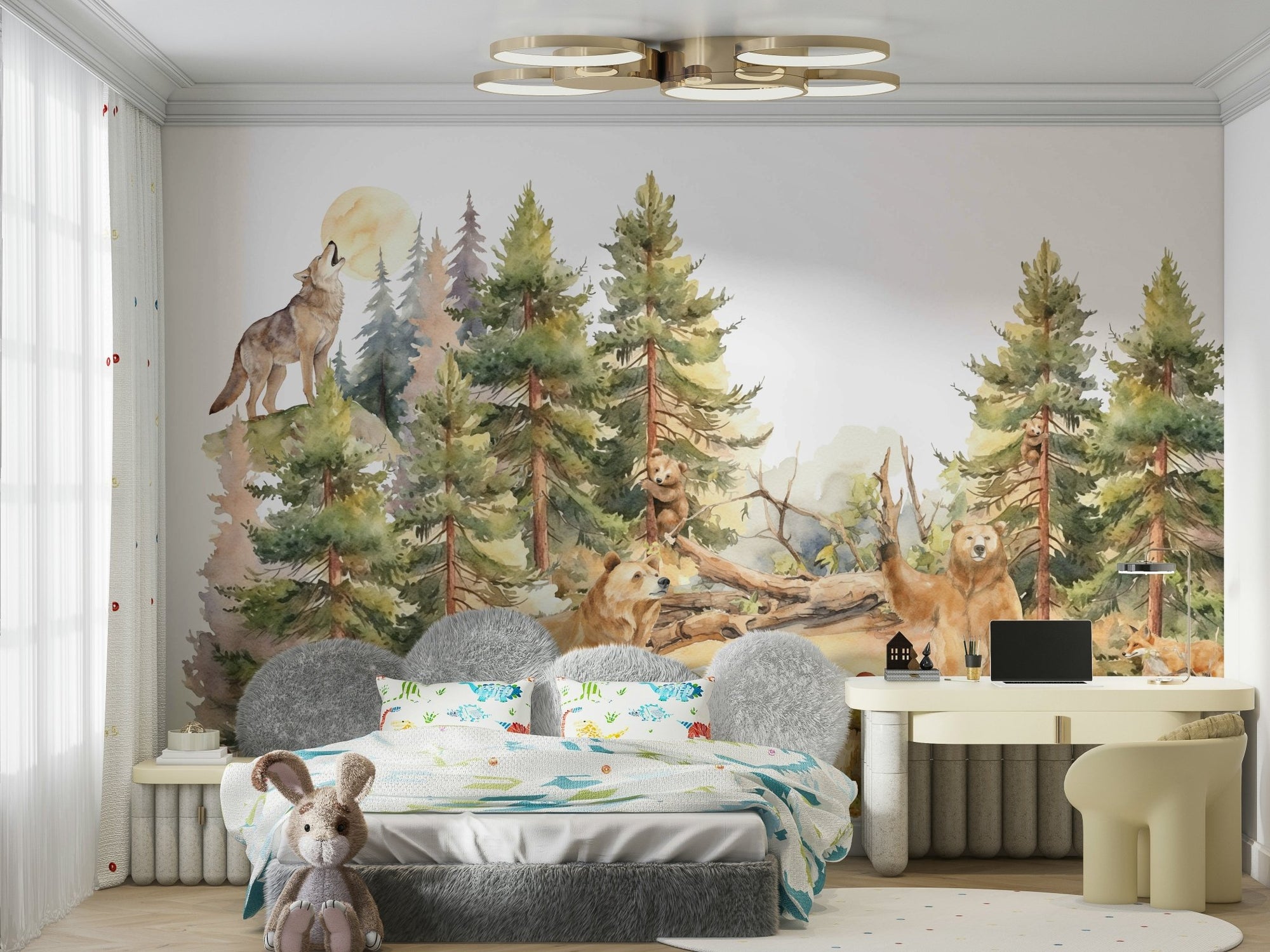 Dappled light filtering through graceful trees. GD3061

