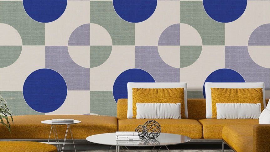 Geometric 01 wallpaper with bold geometric shapes, GD2113